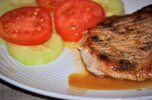 Sweet and Spicy Pork Chops