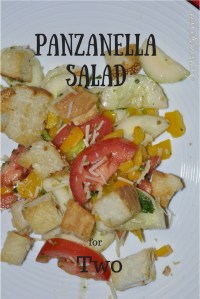 Panzanella Salad for Two